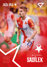 2025-26 SportZoo SK Slavia Praha 19 Michal Sadílek