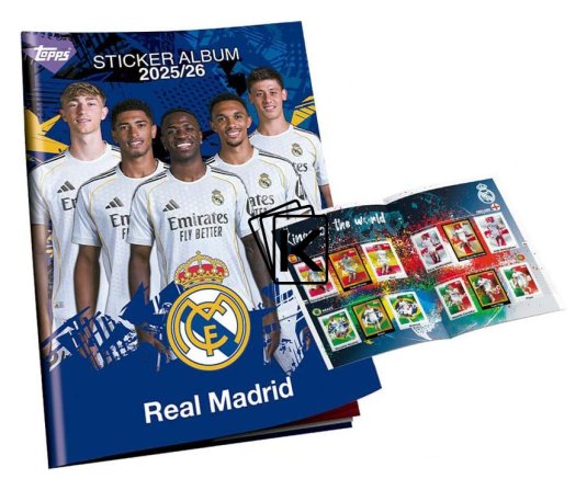 2025-26 Topps Real Madrid CF Sticker set