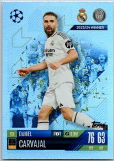 fotbalová kartička 2024-25 Topps Match Attax UEFA Club Competitions 124 Daniel Carvajal (Real Madrid CF)