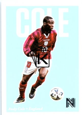 2017 Panini Nobility 46 Andy Cole - England