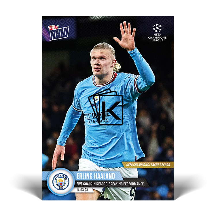topps now アーリング・ハーランド Haaland 050 UCL くらい 2