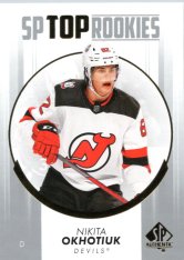 2022-23 Upper Deck SP Authentic SP Top Rookies TR-37 Nikita Okhotiuk - New Jersey Devils
