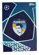 2025-26 Topps Champions League  Pafos FC 528 Club Badge