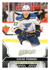2020-21 UD MVP 93 David Perron - St. Louis Blues