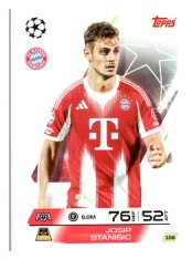 fotbalová kartička 2025-26 Topps Match Attax UCC 156 Josip Stanišić (FC Bayern München)