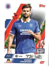 fotbalová kartička 2025-26 Topps Match Attax UCC Winter Collection Rangers FC 310 Robin Pröpper
