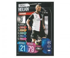 Fotbalová kartička 2019-2020  Topps Champions League Match Attax - Juventus - Gonzalo Higuaín 11