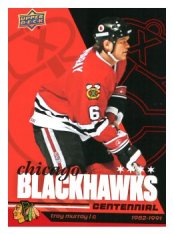 2025-26 Upper Deck Centennial Chicago Blackhawks 69 Troy Murray