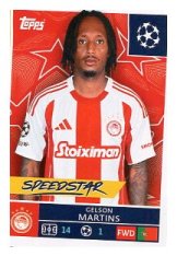 2025-26 Topps Champions League   Olympiacos 339 Gelson Martins