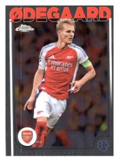 fotbalová kartička 2024-25 Topps Chrome UCC 62 Martin Ødegaard, Arsenal FC