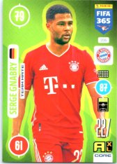 fotbalová karta Panini Adrenalyn XL FIFA 365 2021 Team Mate 206 Serge Gnabry FC Bayern Munchen