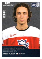 2019-20 Czech Ice Hockey Team 73 Karel Plášek