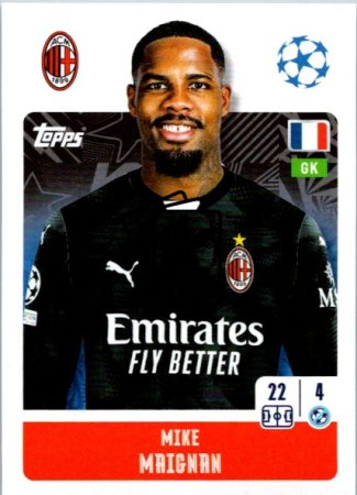 2024-25 Topps Champions League 30 Mike Maignan (AC Milan)