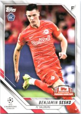 Fotbalová kartička 2021-22 Topps CLBC-30 Benjamin Sesko - FC Salzburg RC