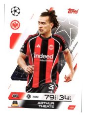 fotbalová kartička 2025-26 Topps Match Attax UCC 185 Arthur Theate (Eintracht Frankfurt)