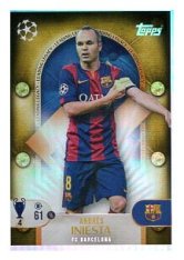 2025-26 Topps Champions League  Leading Legacies 275 Andrés Iniesta (FC Barcelona)