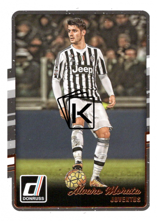 2016-17 Panini Donruss Soccer 109 Alvaro Morata - Juventus