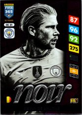 Panini Adrenalyn XL FIFA 365 2025 Excellence Noir 31 Kevin De Bruyne (Manchester City)