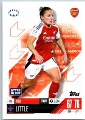 Fotbalová kartička 2024-25 Topps Match Attax EXTRA UEFA Club Competitions UWCL Cards 172.  Kim Little (Arsenal)
