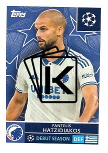 2025-26 Topps Champions League  F.C. Copenhagen 497 Pantelis Hatzidiakos