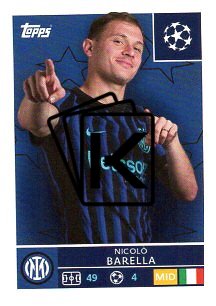 2025-26 Topps Champions League FC Internazionale Milano 220 Nicolò Barella