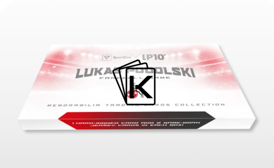 2024 Sportzoo Lukas Podolski Farewell Game Case