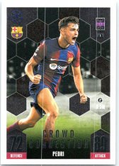 2023-24 Topps Match Attax EXTRA UEFA Club Competition Crowd Connection 240 Pedri (FC Barcelona)
