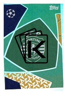 2025-26 Topps Champions League  Sporting CP 410 Club Badge
