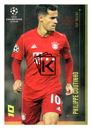 2020 Topps LM Top Talent Philippe Coutinho FC Bayern Munchen
