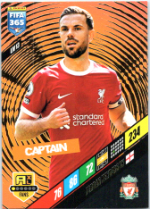 fotbalová karta Panini FIFA 365 2024 Adrenalyn XL LIV13 Jordan Henderson Liverpool Captain