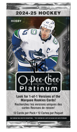 2024-25 Upper Deck O-Pee-Chee Platinum Hockey Hobby Balíček