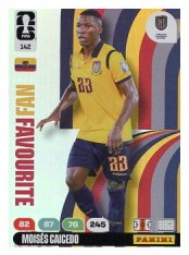 fotbalová kartička World Cup 2026 Adrenalyn XL 142 Moises Caicedo (Ecuador)