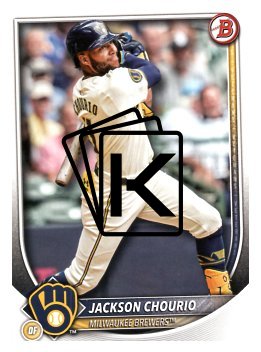 Baseballová karta 2025 Bowman 11 Jackson Chourio, Milwaukee Brewers