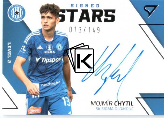 2022-23  Sprotzoo Fortuna Liga Singed Stars Level 2 Mojmír Chytil SK Sigma Olomouc