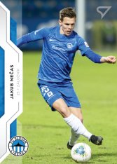 fotbalová kartička SportZoo 2020-21 Fortuna Liga Serie 2 řadová karta 278 Jakub Nečas  FC Slovan Liberec