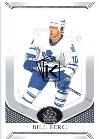 Hokejová karta 2020-21 Upper Deck SP Legends Signature Edition 155 Bill Berg - Toronto Maple Leafs