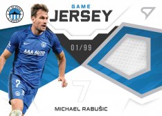 fotbalová kartička 2021-22 SportZoo Fortuna Game Jersey GJ-MR Michael Rabušic FC Slovan Liberec