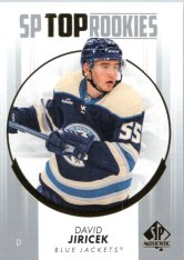2022-23 Upper Deck SP Authentic SP Top Rookies 2022-23 Upper Deck SP Authentic SP Top Rookies TR-47 David Jiricek - Columbus Blue Jackets