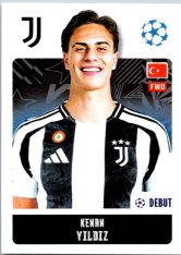 2024-25 Topps Champions League 258 Kenan Yildiz (Juventus)