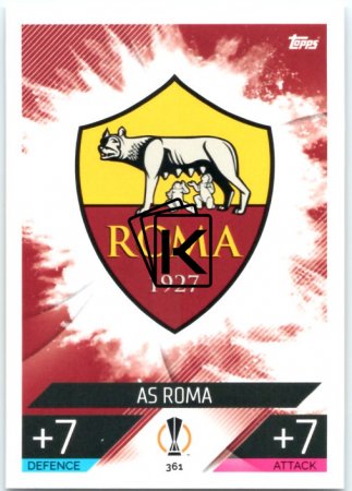 Fotbalová kartička 2022-23 Topps Match Attax UCL361 Team Badge - AS Roma
