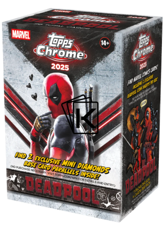 2025 Topps Deadpool Chrome Blaster Box