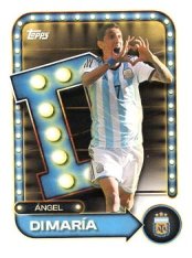 fotbalová kartička 2026 Topps Name in Lights 27 Ángel Di María (Argentina)