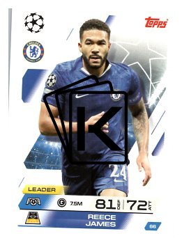 fotbalová kartička 2025-26 Topps Match Attax UCC 66 Reece James (Chelsea)