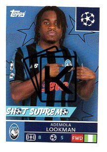 2025-26 Topps Champions League Atalanta BC 97 Ademola Lookman