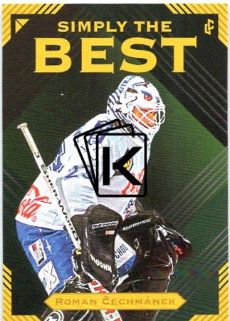 Legendary Cards Simply The Best 2 Roman Čechmánek 1996 Utkání hvězd