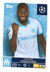 2025-26 Topps Champions League  Olympique de Marseille 348 Geoffrey Kondogbia