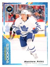 hokejová kartička 2023-24 UD National Card Day NHCD-5 Matthew Knies Toronto Maple Leafs
