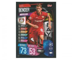 Fotbalová kartička 2019-2020  Topps Champions League Match Attax - Bayern 04 Leverkusen - Lars Bender 7