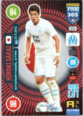 fotbalová karta Panini Adrenalyn XL FIFA 365 2021 International Stars 315 Hiroki Sakai Olympique de Marseille