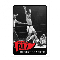 Sběratelská Kartička 2021 Topps MUHAMMAD ALI - The People's Champ 12. Cassius Clay Jr.